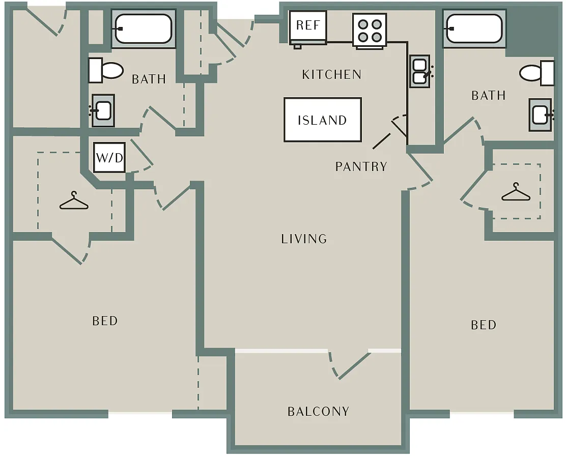 Floor plan Willow