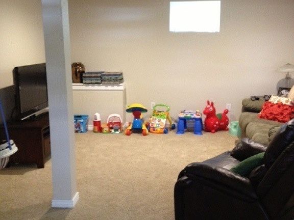 basement, family room