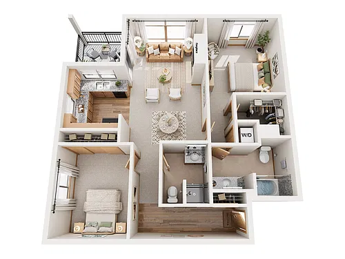 Floor plan B3