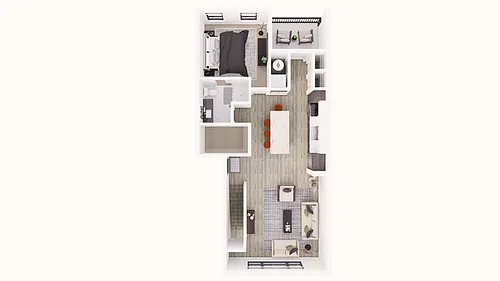 Floor plan Townhouse - X2