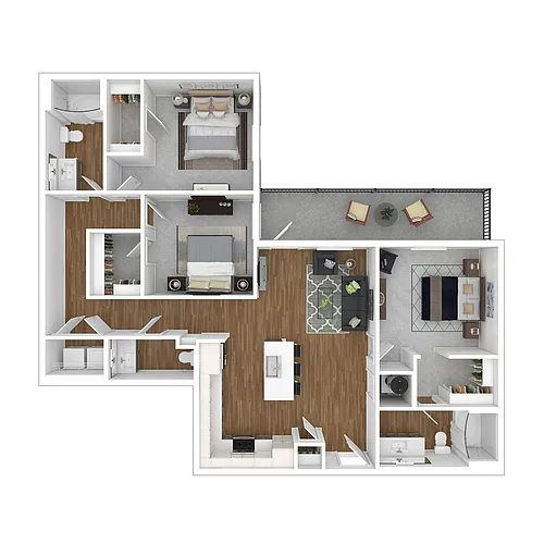 Floor plan C1 Oliver