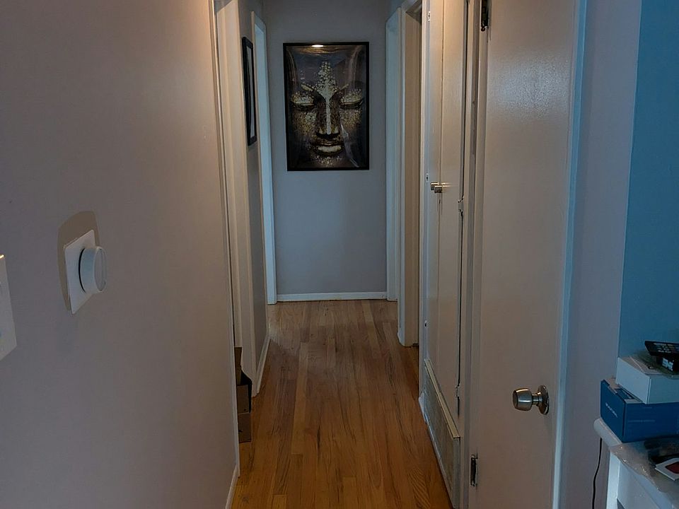 Hallway towards room