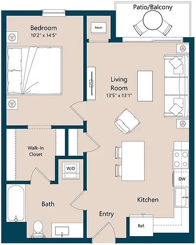 Floor plan A4