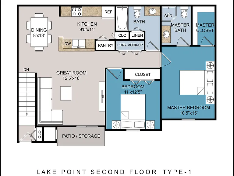 Lake Point Apartments — Photo 37