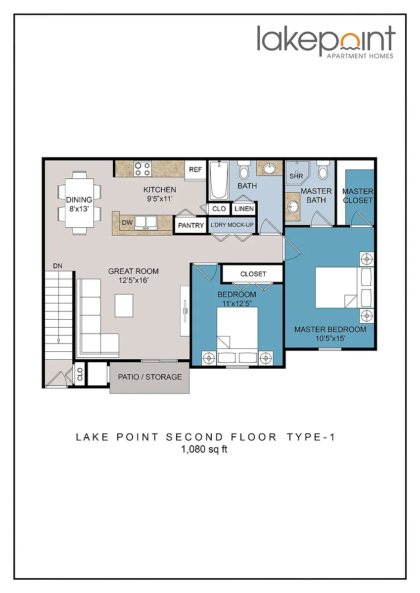 Floor plan Sandbar