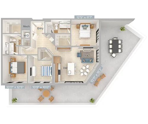 Floor plan C7-1299