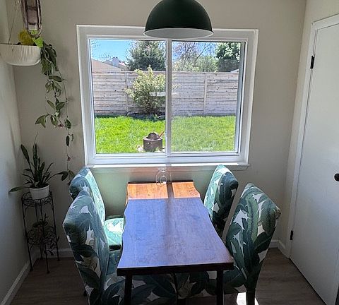 Brand new windows for energy efficiency and sound proofing.