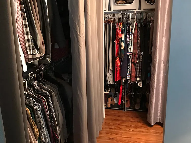 Massive master bedroom closet