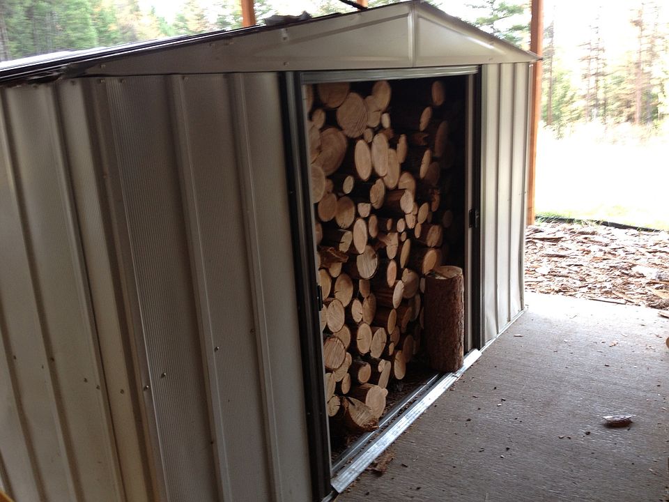 Wood shed