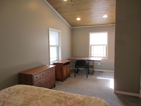 Upstairs furnished bedroom