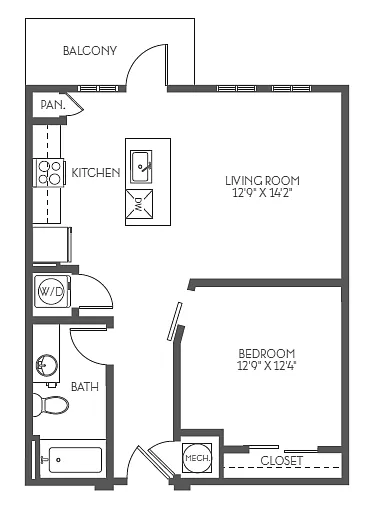 Floor plan A1