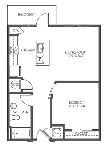 Floor plan A1