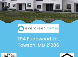294 Eudowood Ln #1, Towson, MD 21286
