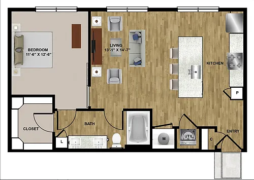 Floor plan A4(a)-EH | Essential Housing