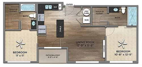 Floor plan Vancouver