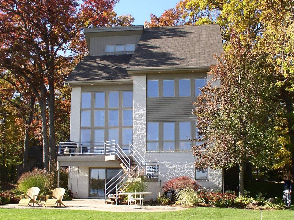 Lake Side View of Home