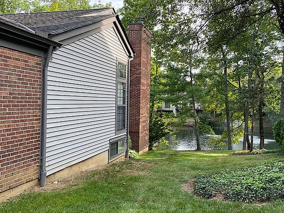 Side Yard and Lake View