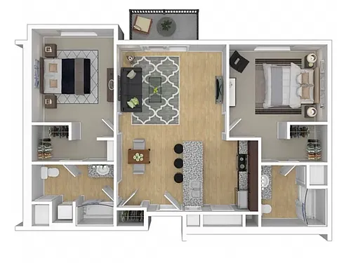 Floor plan B