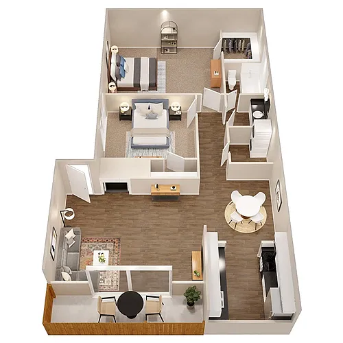 Floor plan B1