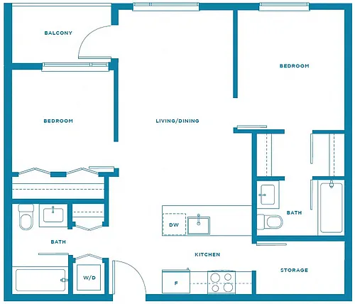 Floor plan 505