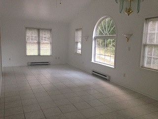 Great room with pituresque window