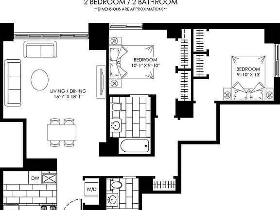 2nd image of 70 W 93rd St #702J