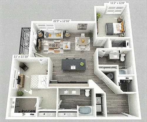 Floor plan RUCKER