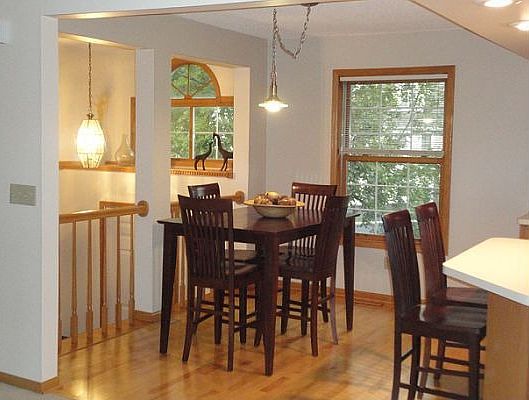 Dining Room with lots of natural light