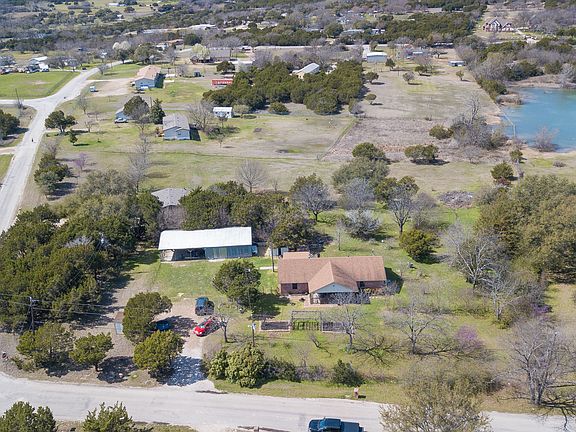 Aerial view - corner lot