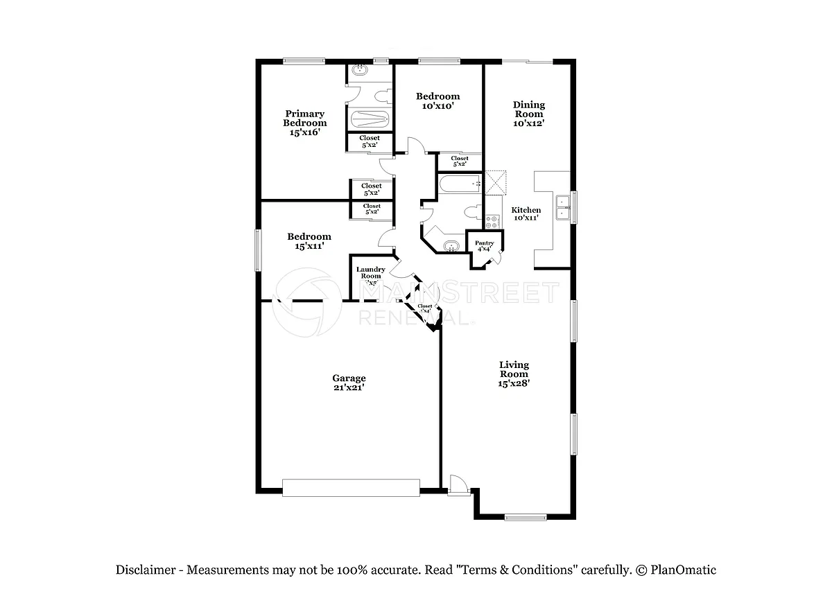Floor Plan - 2133 E 35th St