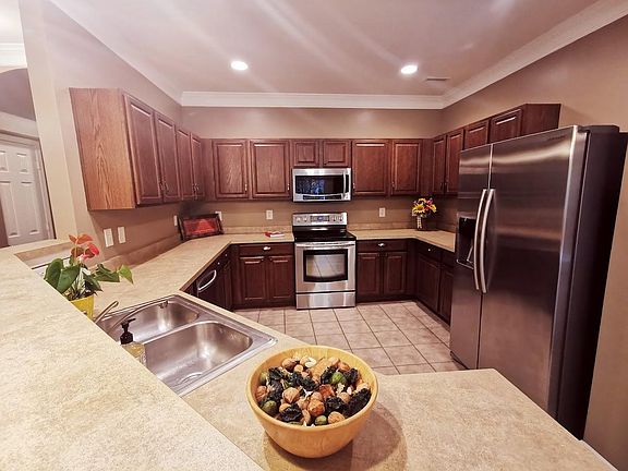 Kitchen with SS appliances