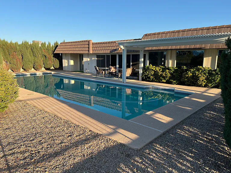 50' Pool, pergola and outside patio