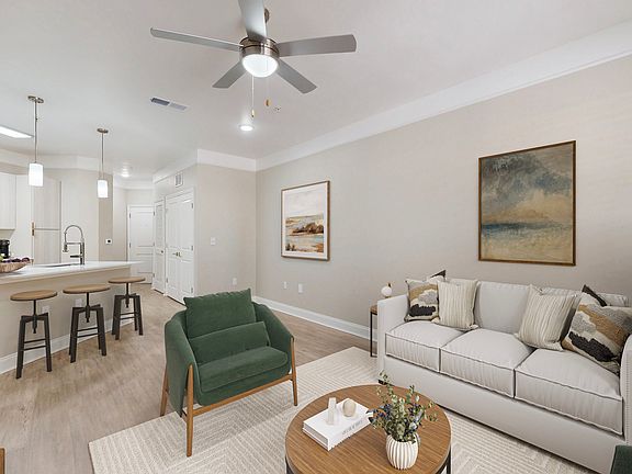 Open concept living room
