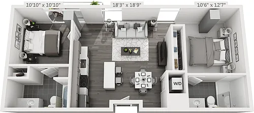 Floor plan B1