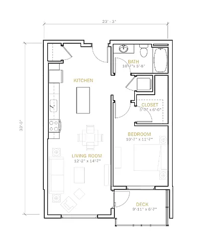 Floor plan B3