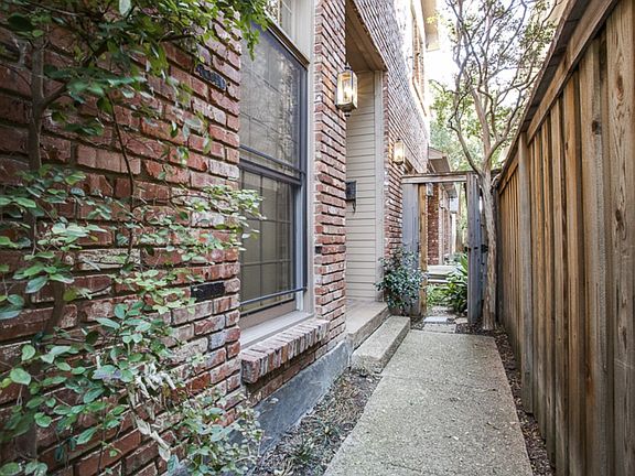 Walk way to front door