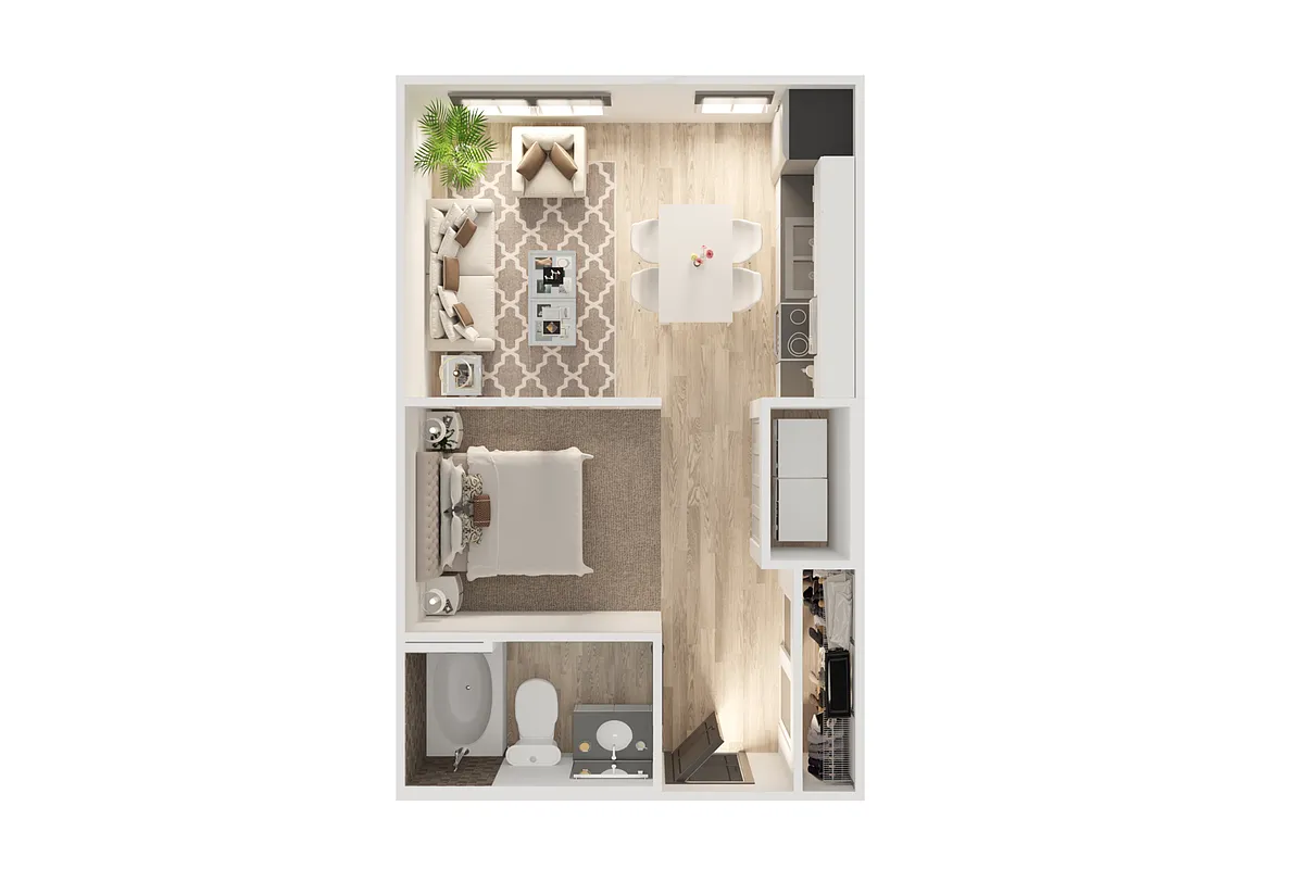 Floor plan S1a