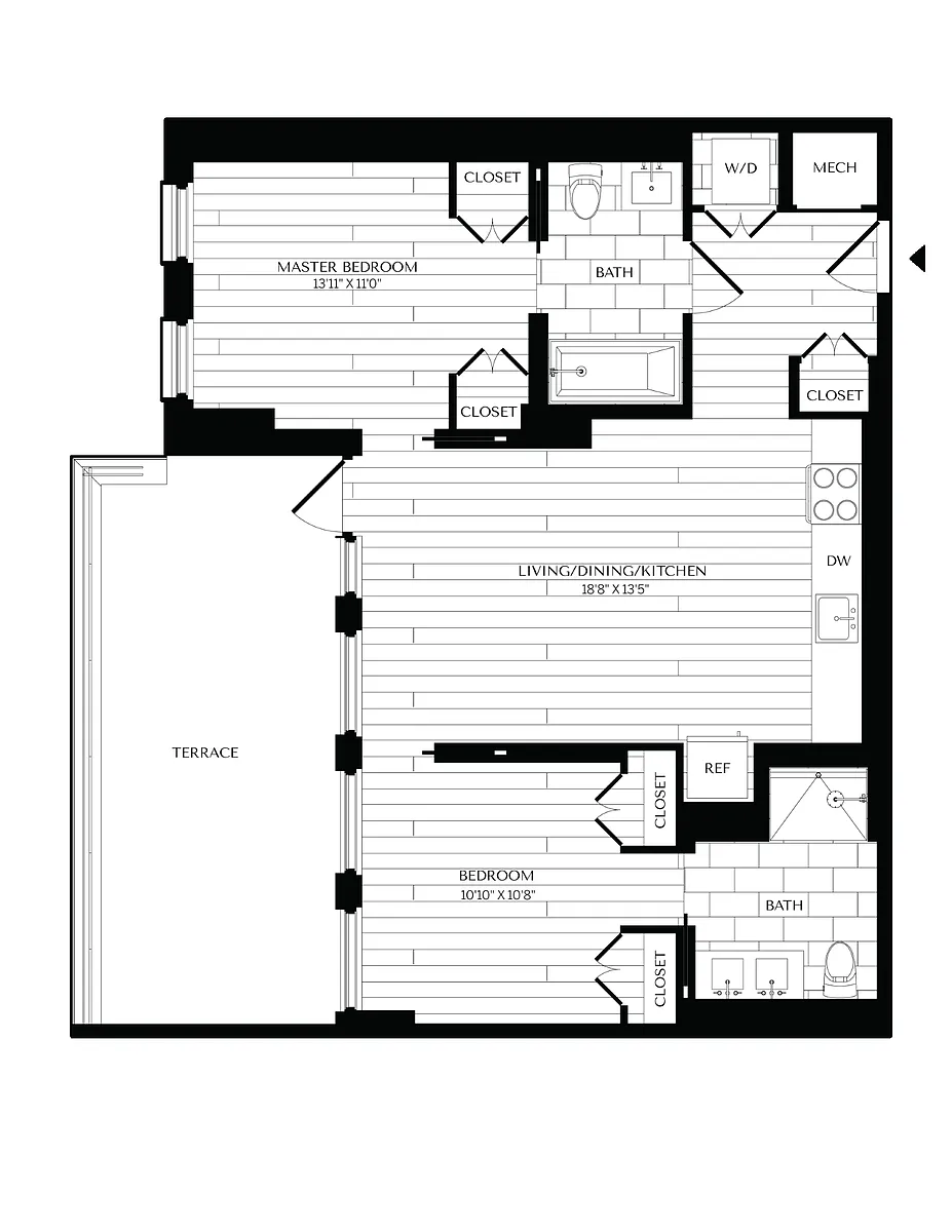 Floor plan B1