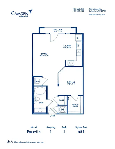 Floor plan Parkville