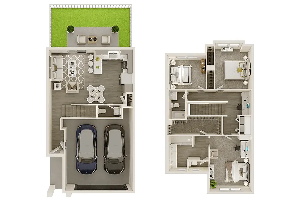 Floor plan 3 Bedroom