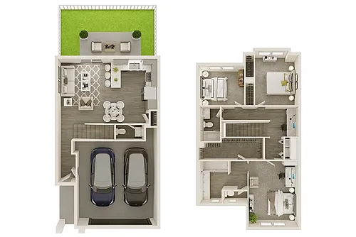 Floor plan 3 Bedroom