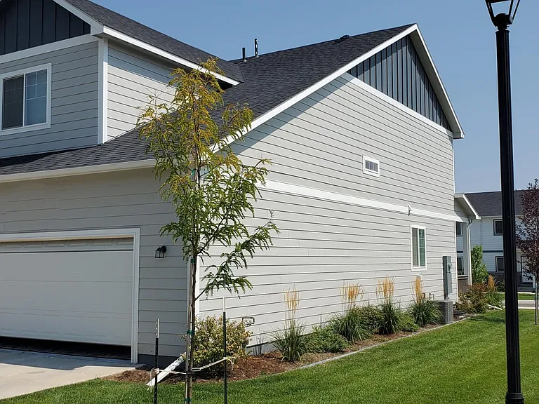 Two car garage