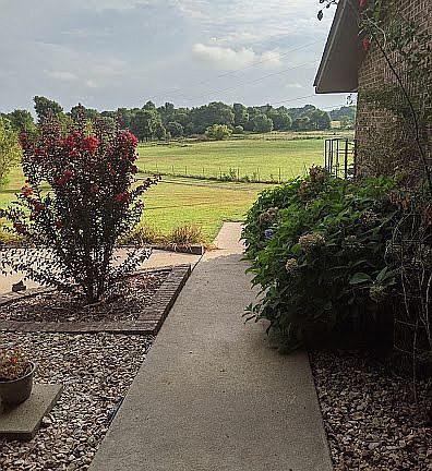 view from front door