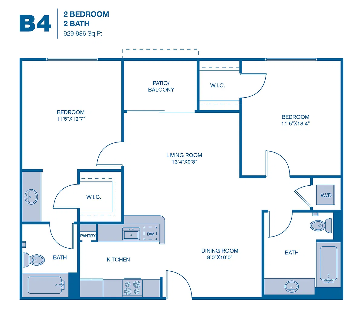 Floor plan B4