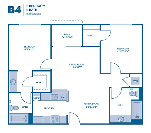 Floor plan B4