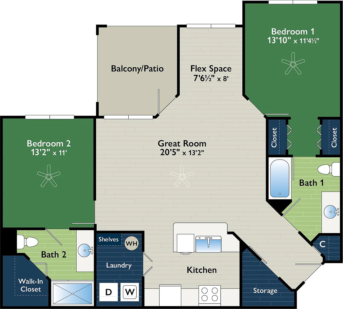 Floor plan Corvus