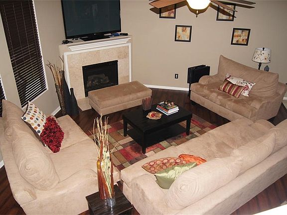 High ceilings throughout the home