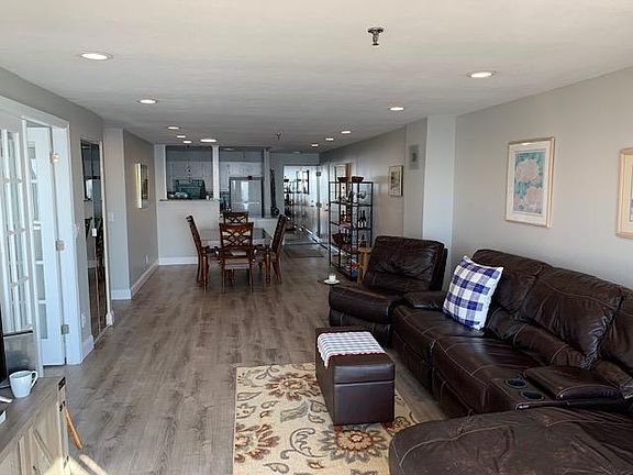 Living room, dining area, kitchen