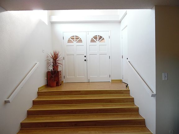 Elegant foyer entry