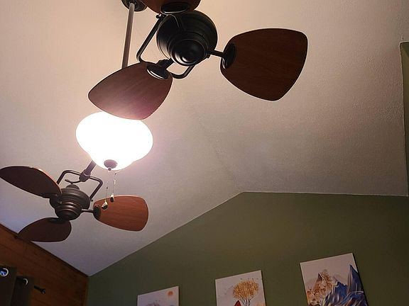 Ceiling fans in master bedroom